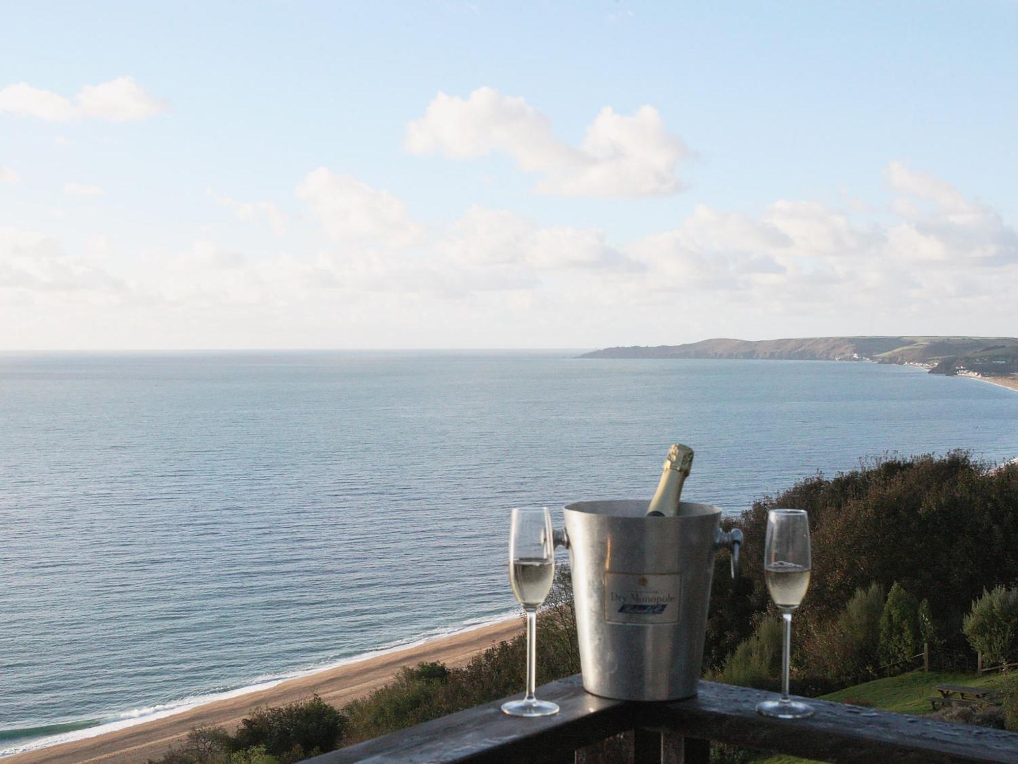 Seacliff Cottage Strete Bagian luar foto